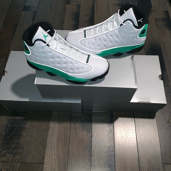 lucky green 13 on feet